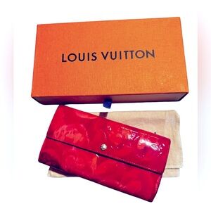 Louis Vuitton Vernis Ikat Sarah Wallet